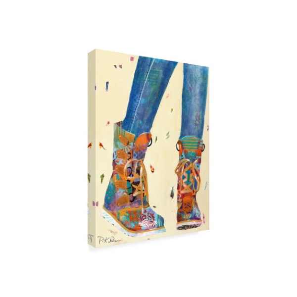 Pamela K. Beer 'Hiking Boots' Canvas Art,35x47